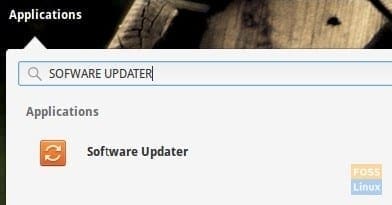 Launch Software Updater