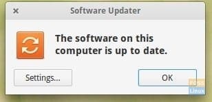 Software Update Settings