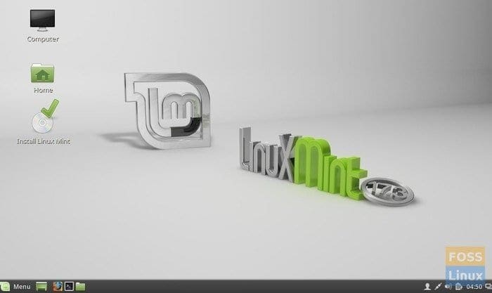 Linux Mint Live DesktopLinux Mint Live Desktop