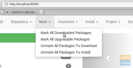 Mark all Downloaded Packages