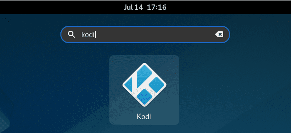 Fedora Application Launcher