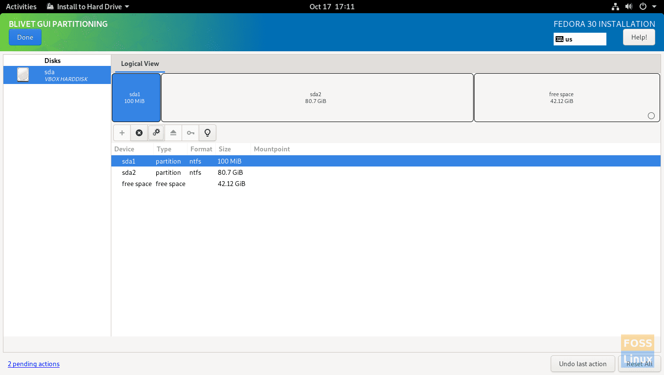 Disk Resized And Disk With Free Space