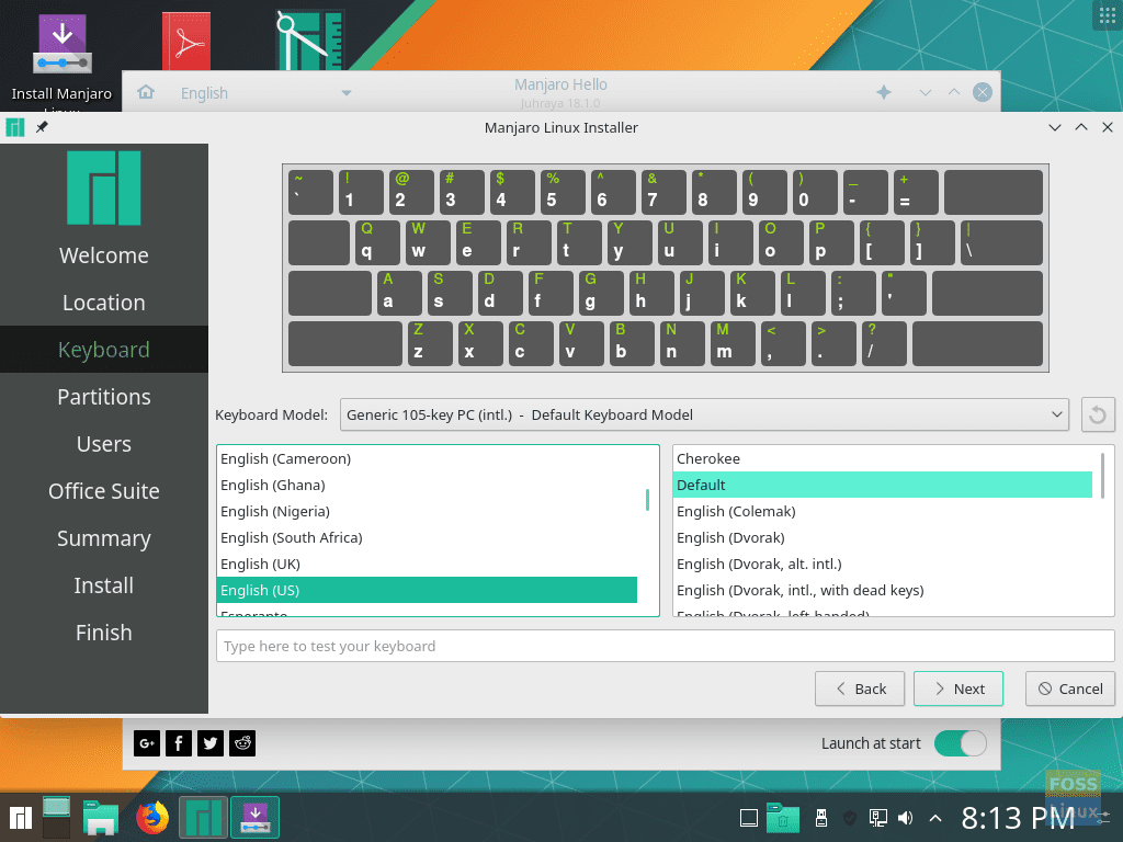 Choose Your Keyboard Layout