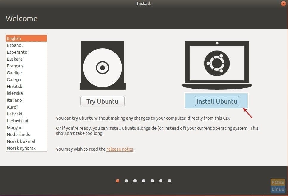 Installing Ubuntu