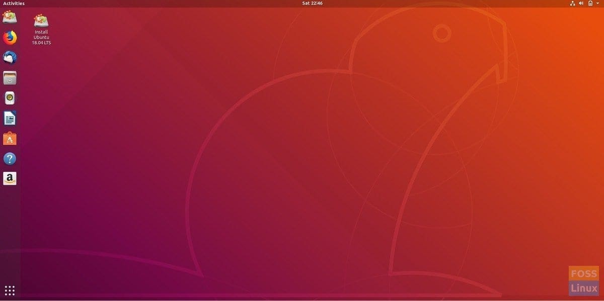 Ubuntu 18.04 Bionic Beaver Desktop
