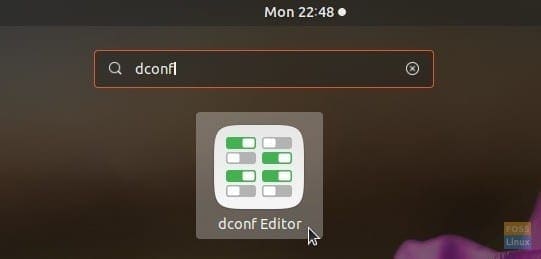 Launching dconf-editor