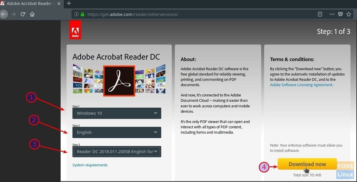 Adobe Acrobat Reader Download from Official website