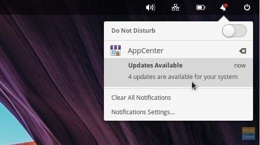 Status Bar - Notifications