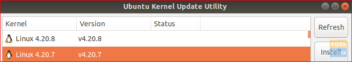 Select Kernel 