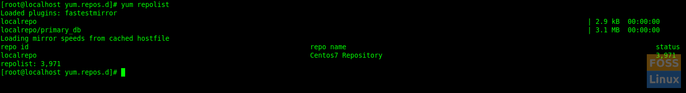 List Repos On Client Machine