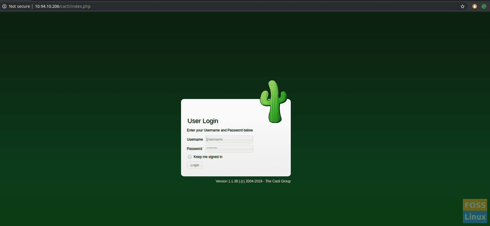 Login Page