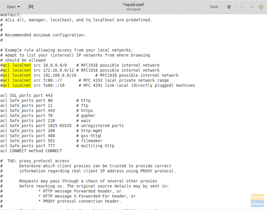 Network Range Selection