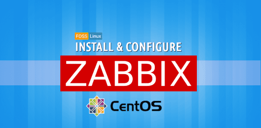 install and configure zabbix on centos
