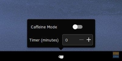 Caffeine Mode.