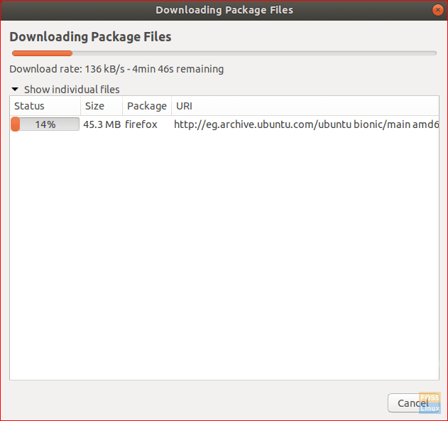 Download Package To Be Downgraded