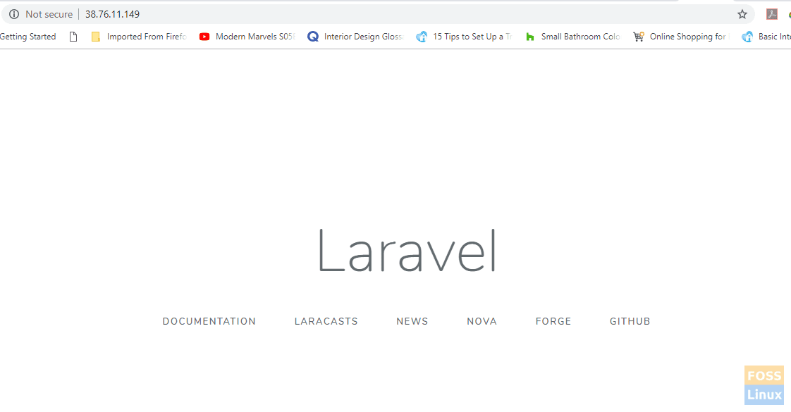 Install Laravel on Debian 9