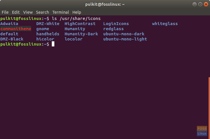 List of icon packs on Ubuntu