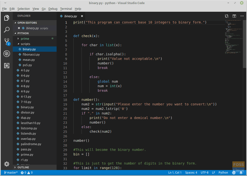 Visual Studio Code window