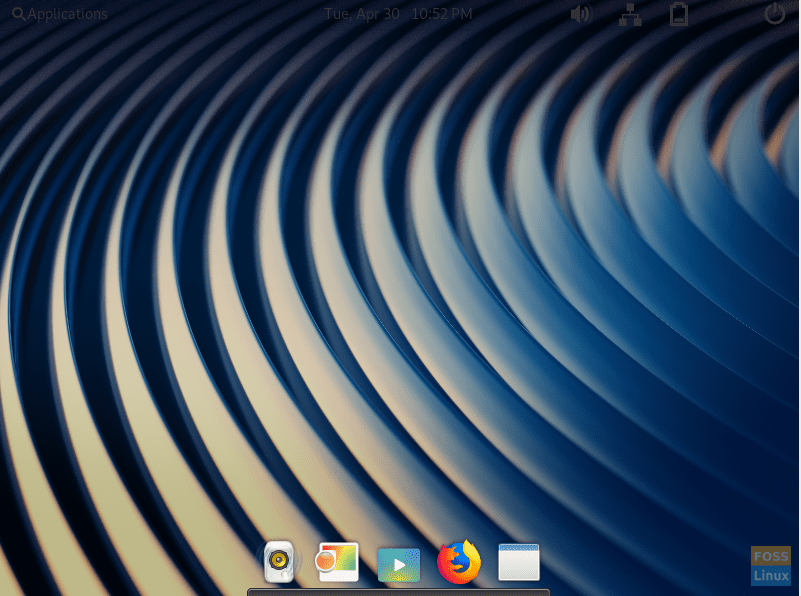 Fedora 30 with Pantheon DE