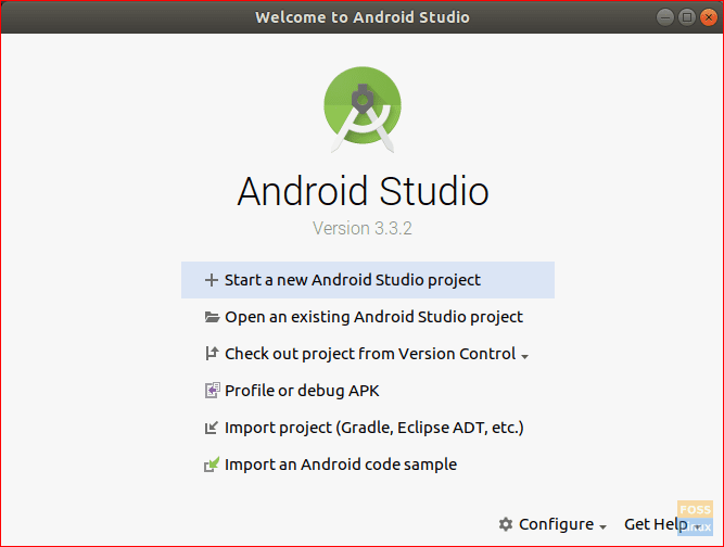 Start New Android Project