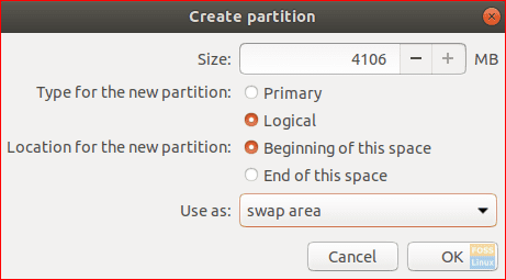 Swap Partition