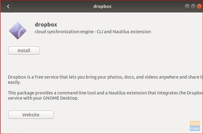 Dropbox Installer