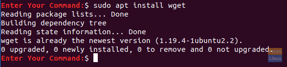 Install The wget Package