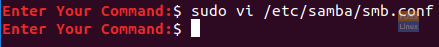 Open Samba Configuration File