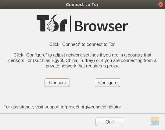 Connect To Tor