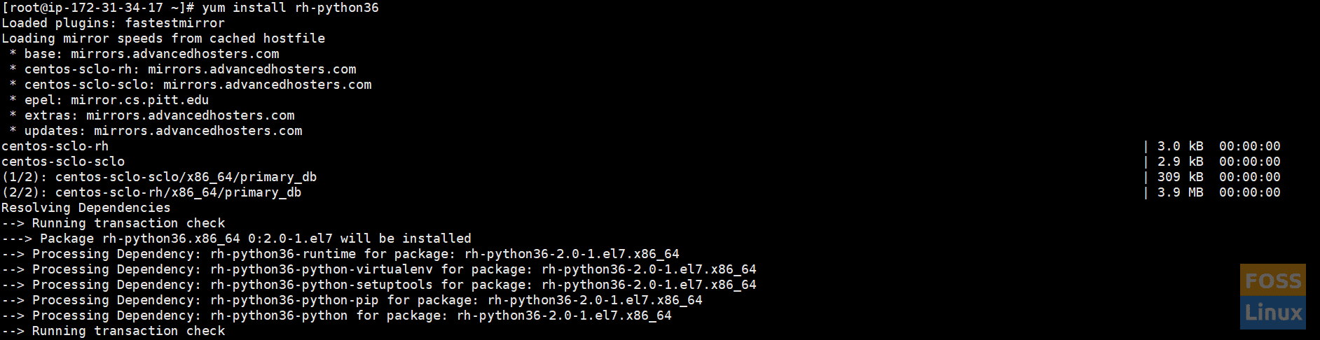 Install Python 3.6