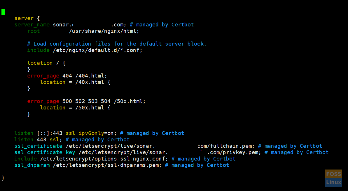 After SSL configuration