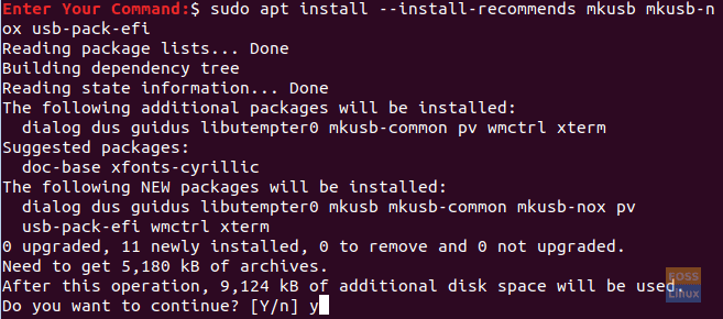 Install The mkusb Package On Ubuntu