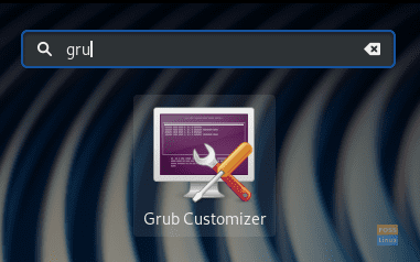 Search For Grub-Customizer