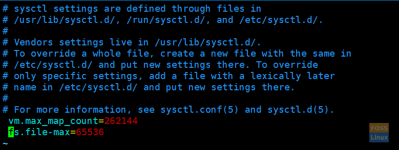 Sysctl Values