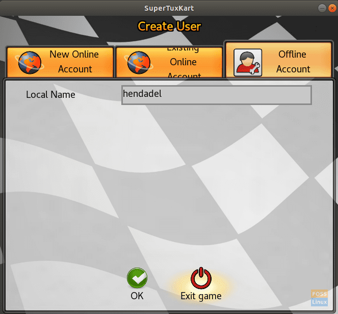 The SuperTuxKart Game Started Successfully