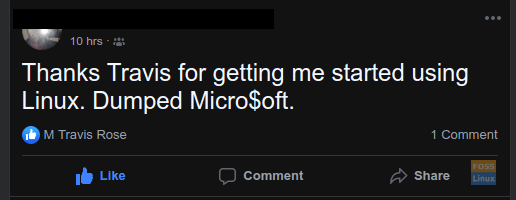 Converting Windows users to Linux, one user at a time.