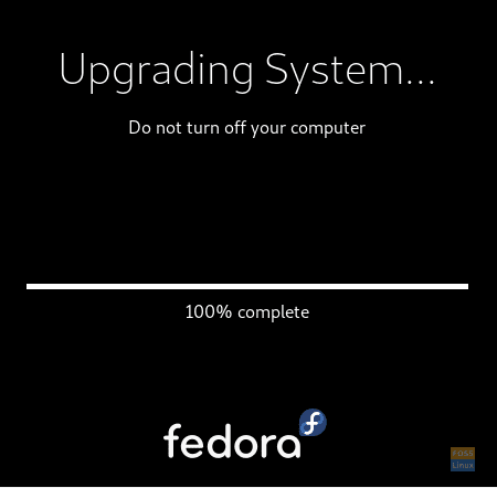 Fedora Upgrade Progress