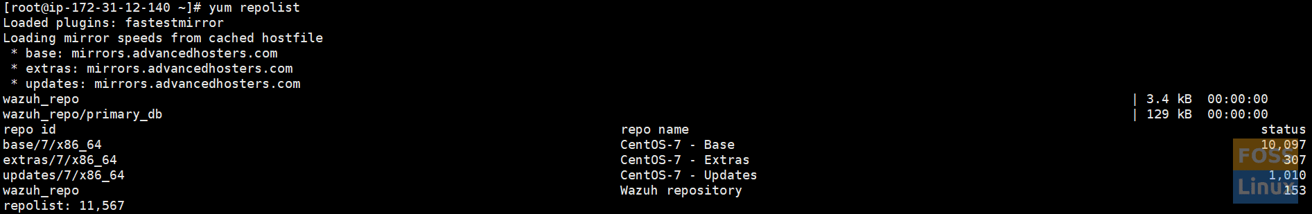 List Repositories