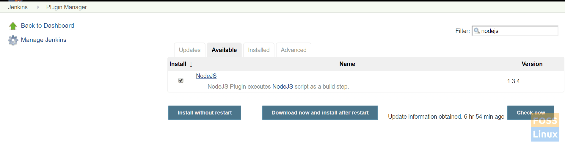 NodeJS Plugin