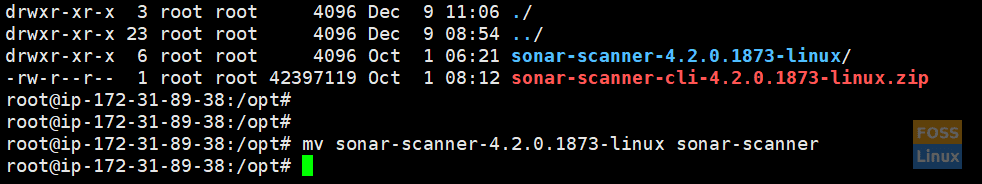 Rename Sonar Scanner