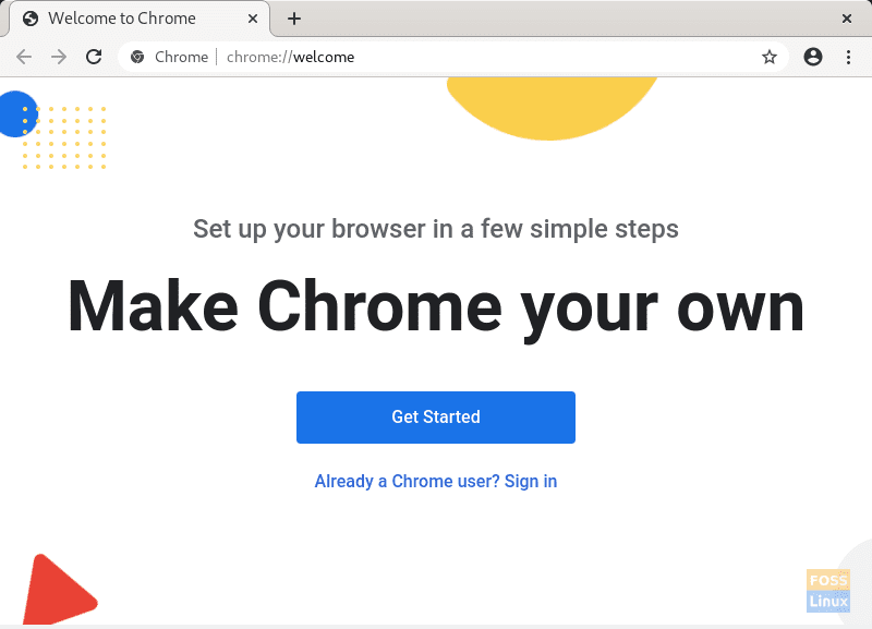 Welcome To Google Chrome Browser