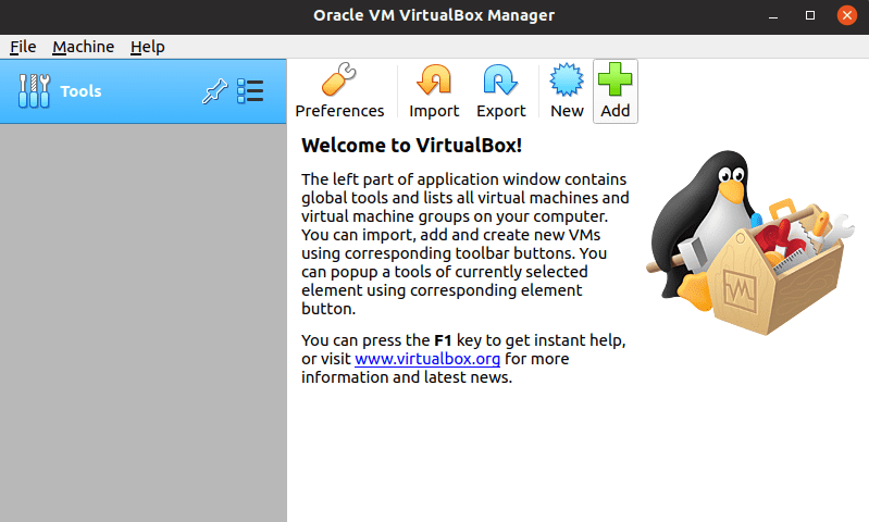 Create a new virtual machine