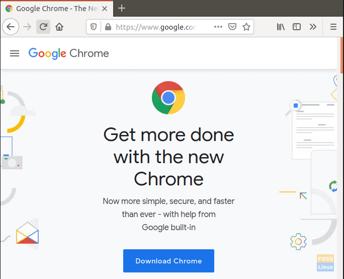 Open Google Chrome Website