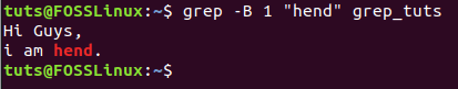 Preview Number of Lines Before a Certain String