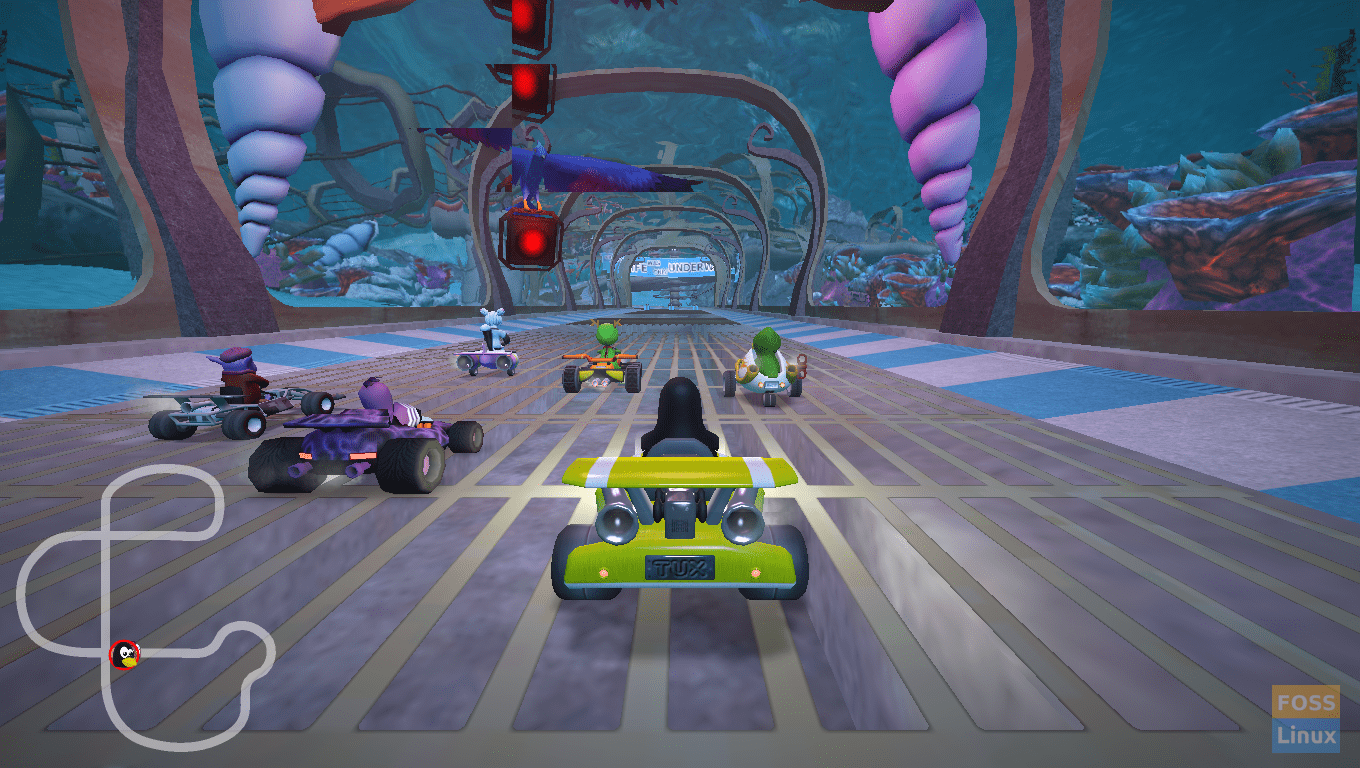 Users can download SuperTuxKart 1.1 for Android, Linux, Windows, and macOS