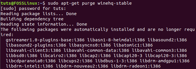 Uninstall Wine From Ubuntu