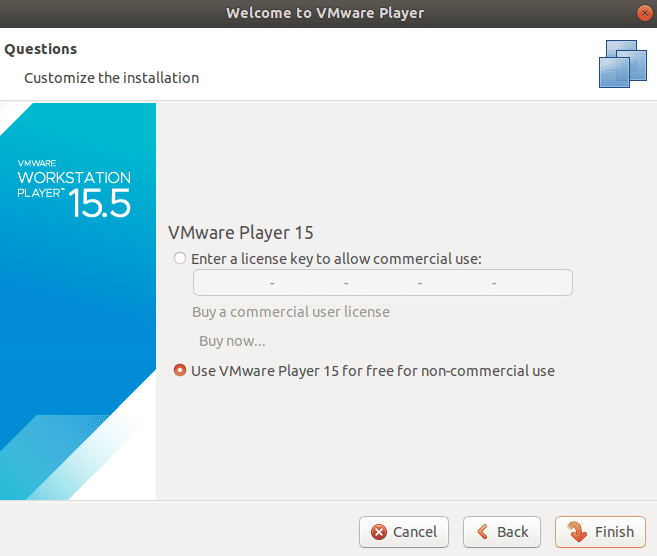 VM Workstation Player License Key