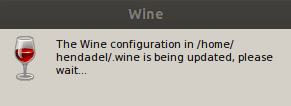 Wine Configuration Message