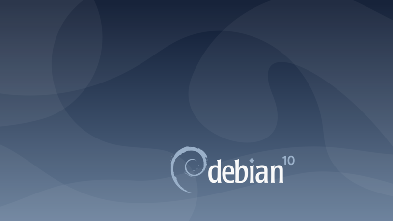 Debian 10.3 Desktop Wallpaper