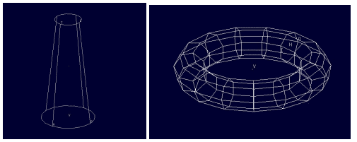 Truncated Right Cone and Torus representations